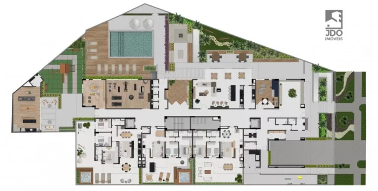 Imagem Apartamento Garden a Venda no bairro Água Verde - Curitiba, PR