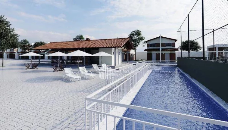 Imagem Casa com 2 dormitórios à venda por R$ 162.166,00 - Condomínio RESERVA DO LESTE 2 - Vale do Gavião - Teresina/PI