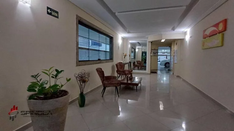 Imagem Apartamento com 1 dormitório à venda, 50 m² por R$ 310.000,00 - Vila Guilhermina - Praia Grande/SP