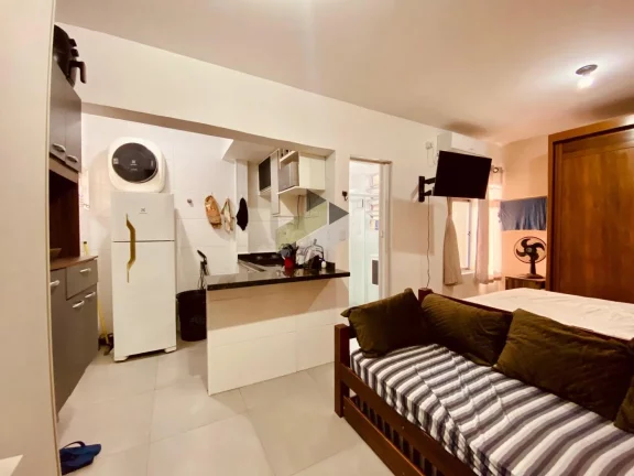 Studio para Venda em Santos, Ponta da Praia, 1 banheiro, 1 vaga