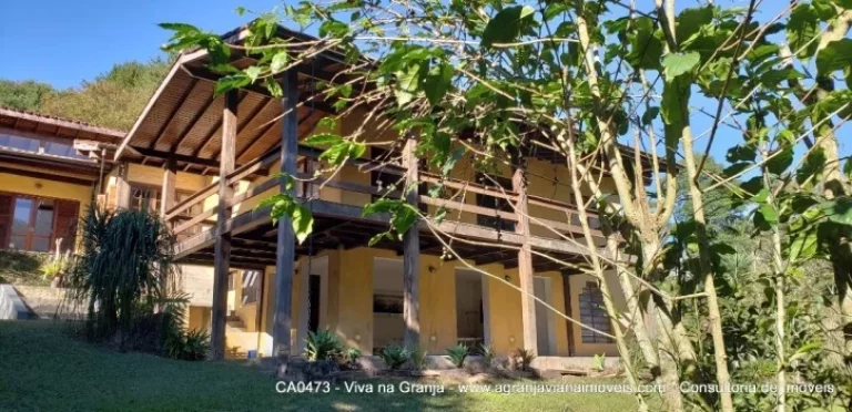 Imagem CASA À VENDA NA CHÁCARA DOS JUNQUEIRAS COM TERRENO DE 4.844 m² - MATA ATLÂNTICA.