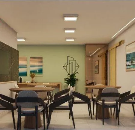 Imagem Flat com vista mar definitiva e área privativa a 400m da praia do Bessa - FL0796