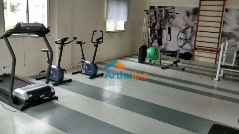 Imagem Apartamento semi-mobiliado com 1 dormitório, 1 vaga à venda, 45 m² por R$ 250.000 - Residencial Bosque Clube - Cotia/SP