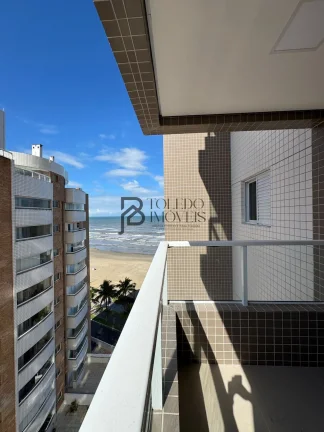 Imagem Apartamento Vista mar de 1 Dormitório com suíte no bairro Jardim Real - Praia Grande