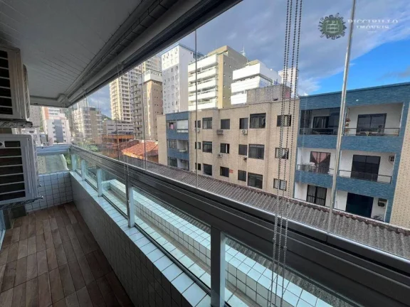 Imagem Apartamento com 2 dormitórios à venda, 72 m² por R$ 595.000,00 - Canto do Forte - Praia Grande/SP