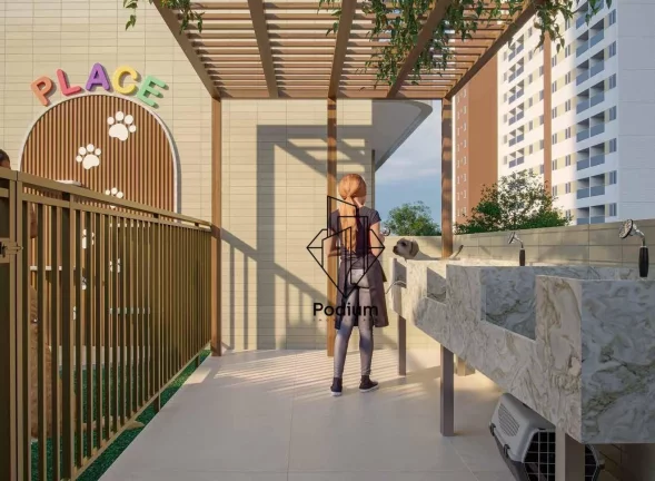 Imagem Apartamentos localizados entre o Parque Parahyba I e a praia do Jardim Oceania -