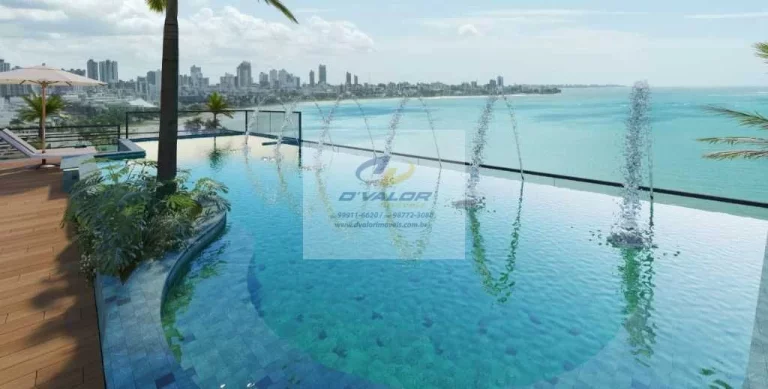 Imagem Vendo Flats de 22,80 à 36,96m², na melhor localização da praia de Manaíra