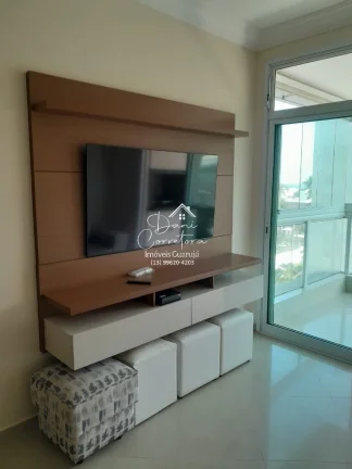 Imagem Apartamento à venda na Enseada, Guarujá-SP: 3 quartos, 1 suíte, 2 salas, 3 banheiros, 2 vagas de garagem, 85m² de área.