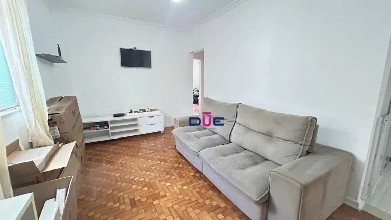Imagem Apartamento com 3 dormitórios à venda, 82 m² por R$ 420.000 - Embaré - Santos/SP