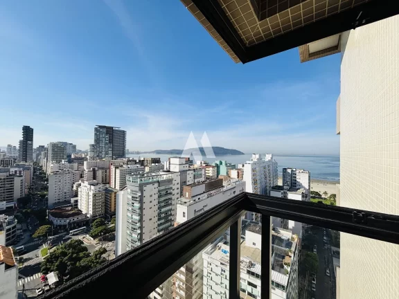 Imagem Apartamento à venda, 2 dormitorios com 1 suíte. Porteira fechada. José Menino / Santos