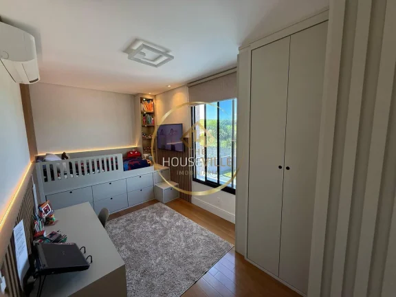 Imagem Casa Sobrado, 3 dormitórios (1 suíte), 4 vagas, Ecopark Bourbon, Caçapava.