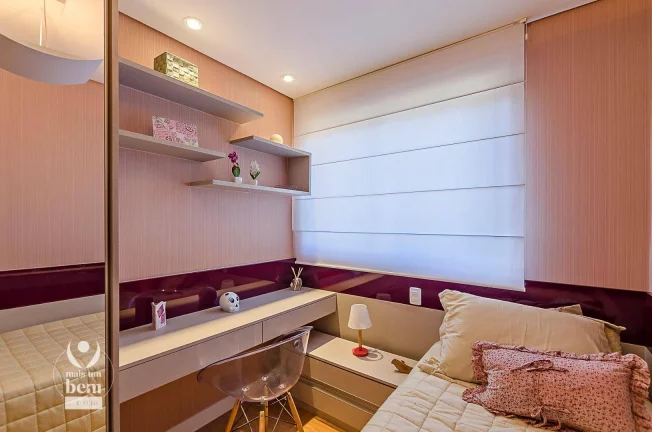 Imagem Apartamento com 3 quartos sendo 1 suíte, com piso laminado, churrasqueira e 2 vagas de garagem à venda por R$ 892.100 - Santo Inácio - Curitiba/PR