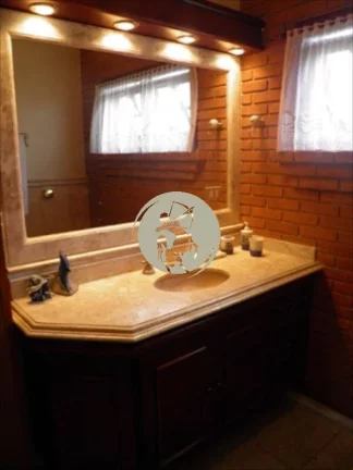 Imagem SALA 3 AMBIENTES COM LAREIRA, COZINHA AMERICANA, WC SOCIAL, LAVABO, SACADA, SUÍTE MASTER COM SALA D...