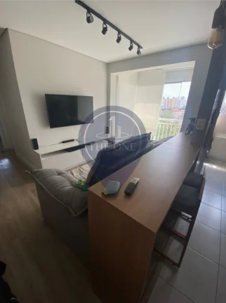 Imagem Apartamento à venda em São Paulo-SP, Tatuapé: 2 quartos, 1 suíte, 2 salas, 1 banheiro, 1 vaga, 52m² de área. Confira já!