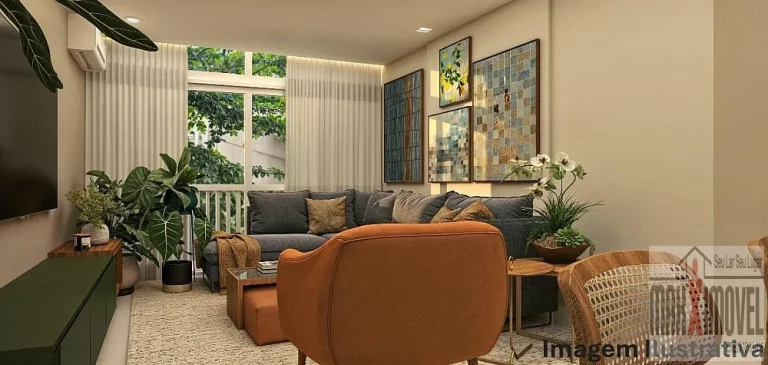 Apartamento em Ipanema 3 quartos 2 suite 1 vaga 112m²