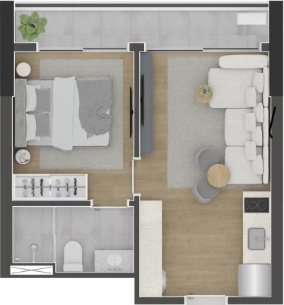 Imagem Aya Amintas - Residencial - Apartamento à venda no bairro Centro - Curitiba/PR