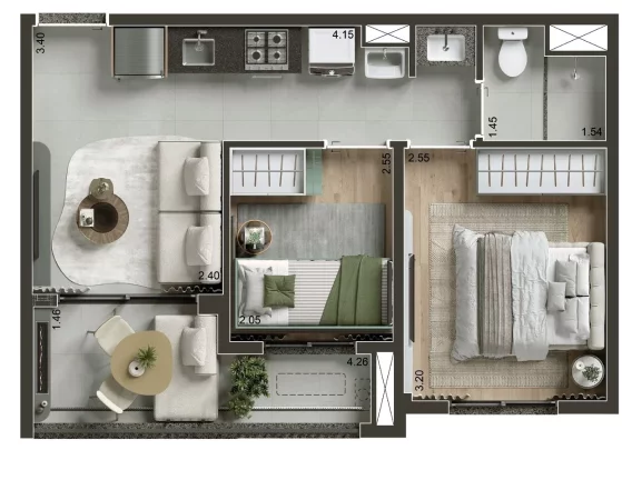 Imagem Apartamento em Alto da Boa Vista - São Paulo SP