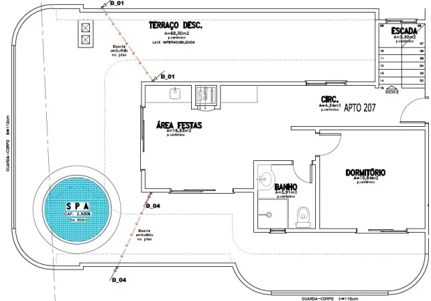 Imagem Acrópole Residence - Apartamento à venda no bairro Quatro Ilhas - Bombinhas/SC