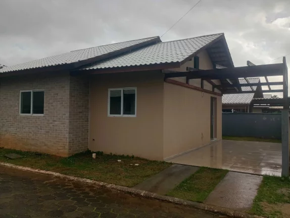 Imagem Casa na praia Mobiliada em condomínio com 2 dormitórios sendo 1 suíte e 1 vaga em Barra Velha - SC