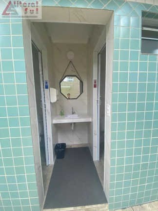 Imagem Apartamento à venda em Praia Grande-SP, bairro Tupi: 1 quarto, 1 sala, 1 banheiro, 60m² de área. Confira!
