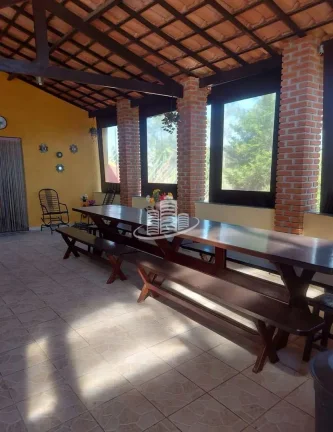 Imagem Linda casa de campo ,condomínio fechado de alto padrão ,portaria com reconhecimento fácil ,segura...