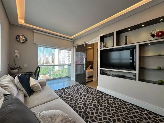 Imagem Apartamento mobiliado e equipado a venda no Brooklin SP