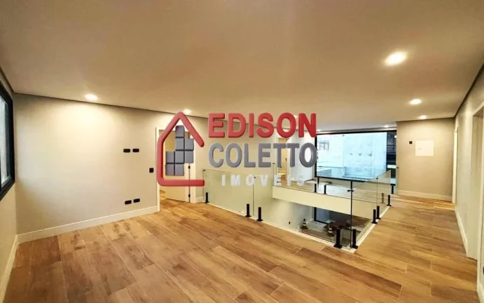 Imagem Casa nova a venda, no Residencial Villa D'Áquila, Piracicaba com 4 suítes!!