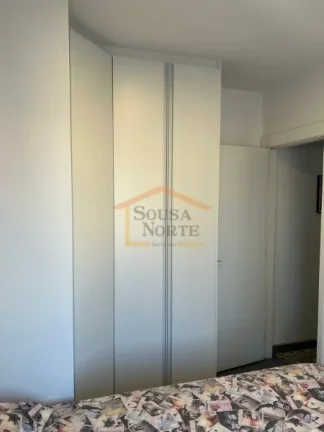 Imagem Apartamento à venda com 57 m², 2 dormitórios com armários, sacada ampla integrada à cozinha, sa...