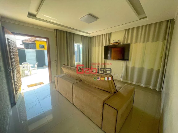 Imagem Casa com 4 dormitórios à venda, 200 m² por R$ 497.000,00 - Guriri - Cabo Frio/RJ