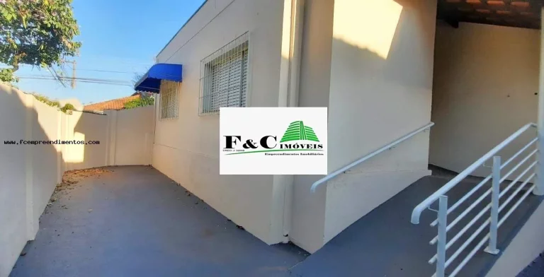 Imagem Casa para Locação em Limeira, Vila Claudia, 2 dormitórios, 2 banheiros