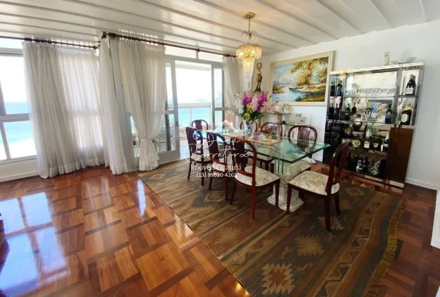 Imagem Imperdível Apartamento à Venda em Guarujá-SP, Pitangueiras: 3 Quartos, 1 Suíte, 2 Salas, 3 Banheiros, 1 Vaga, 165m².