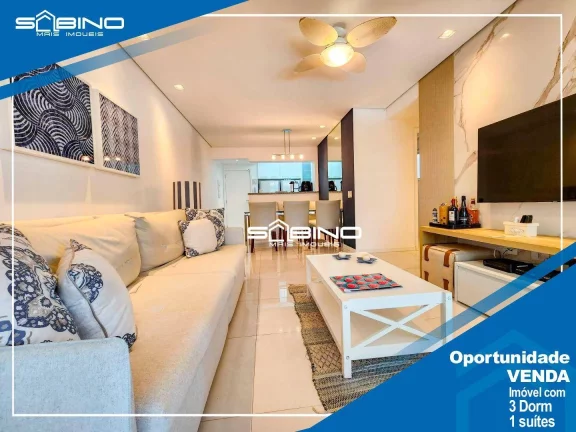 Imagem Apartamento à venda no condomínio Viva Vida, com 3 dormitórios 1 suíte 88m² - Riviera de São Lourenço SP