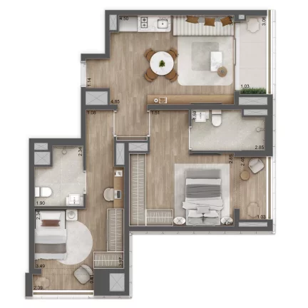 Imagem APARTAMENTO RESIDENCIAL em São Paulo - SP, Jardim América