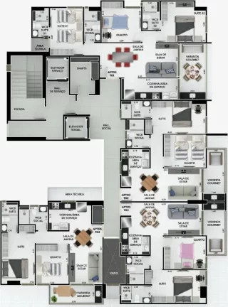 Imagem Apartamento à venda, 59 m² por R$ 568.900,00 - Bessa - João Pessoa/PB