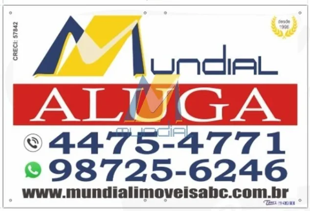 Imagem Alugo Sobrado Comercial em Santo André. Vila Pires, IPTU isento.