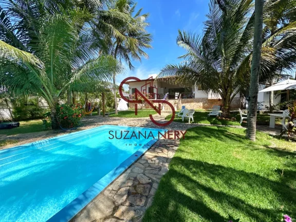 Casa em Ponta Negra com área de lazer privativa