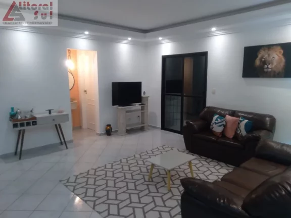 Imagem Cobertura à venda em Praia Grande-SP, bairro Ocian: 2 quartos, 2 suítes, 2 salas, 2 vagas, 180m². Venha conferir!