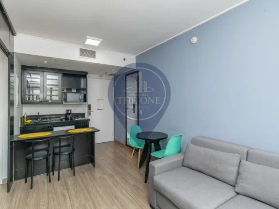 Imagem Apartamento à venda em Indianópolis: 1 quarto, 1 suíte, 1 sala, 1 banheiro, 1 vaga - São Paulo-SP 27m²