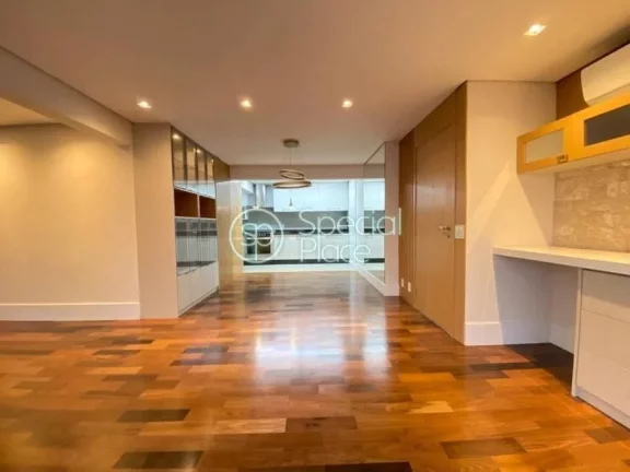 Imagem Apartamento com 98m² em Moema Pássaros Edifício lindo e moderno, andar alto com varanda envidraç...