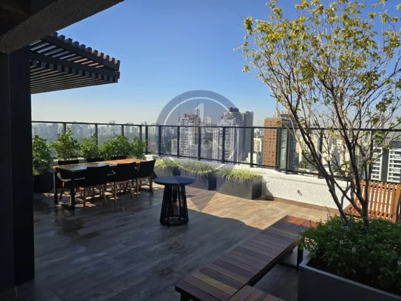 Imagem Studio de Luxo à Venda em Pinheiros, São Paulo-SP: 1 Quarto, 1 Suíte, 1 Banheiro, 27m² de Área.