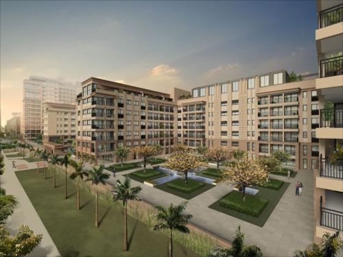 Imagem de fundo do Condomínio Riverside Brownstone Residences em São Paulo